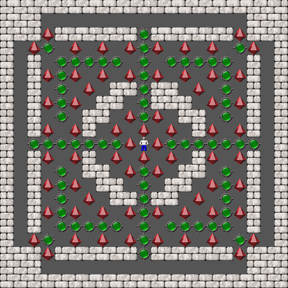 Сокобан Bugs509 collection уровень 240